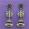 Jhumki With Oxidised Plating