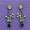 Classic Earring With Oxidised Plating
