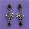 Classic Earring With Oxidised Plating