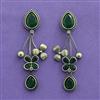 Classic Earring With Oxidised Plating