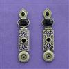 Classic Earring With Oxidised Plating