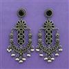 Classic Earring With Oxidised Plating