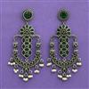 Classic Earring With Oxidised Plating