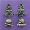 Jhumki With Oxidised Plating