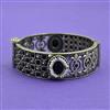 Classic Kada With Oxidised Plating