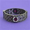 Classic Kada With Oxidised Plating
