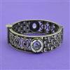 Classic Kada With Oxidised Plating