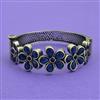 Classic Kada With Oxidised Plating