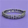 Classic Kada With Oxidised Plating