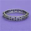 Classic Kada With Oxidised Plating