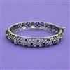 Classic Kada With Oxidised Plating