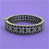 Classic Kada With Oxidised Plating