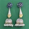 Oxidised Jhumki With 2 Tone Plating