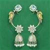 Oxidised Jhumki With 2 Tone Plating