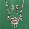 Oxidised Classic Necklace Set With 2 Tone Plating