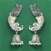 Oxidised Earcuff With 2 Tone Plating