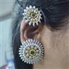 Oxidised Earcuff With 2 Tone Plating