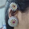Oxidised Earcuff With 2 Tone Plating