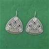 Classic Earring With Oxidised Plating