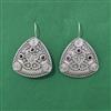 Classic Earring With Oxidised Plating