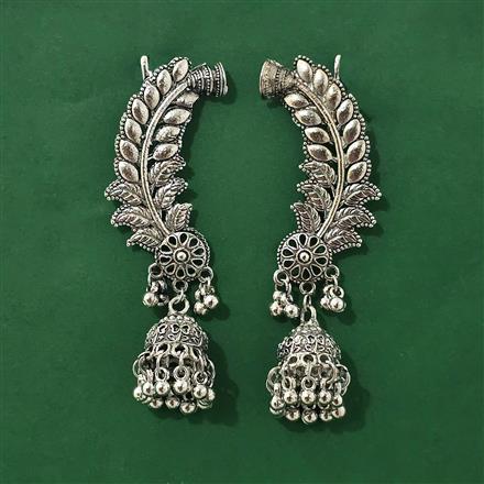 Earcuff With Oxidised Plating
