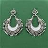 Classic Earring With Oxidised Plating