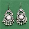 Classic Earring With Oxidised Plating