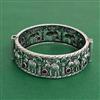 Openable Kada With Oxidised Plating