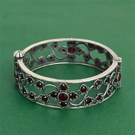 Openable Kada With Oxidised Plating