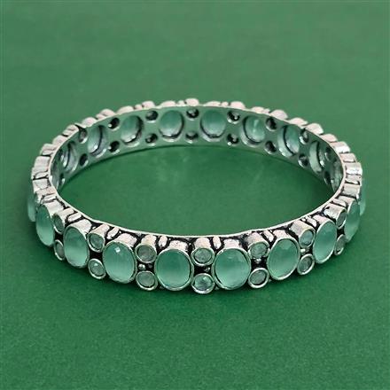 Classic Kada With Oxidised Plating Size 2.6