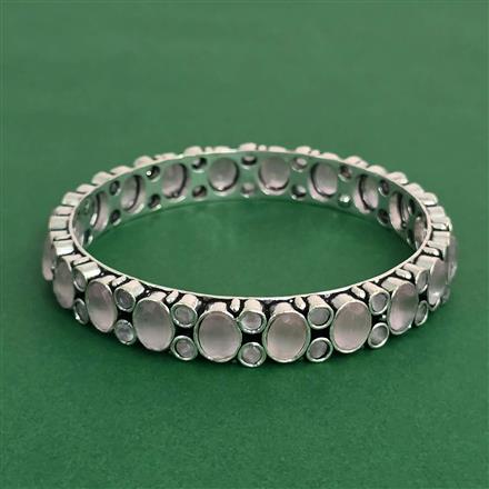 Classic Kada With Oxidised Plating Size 2.6