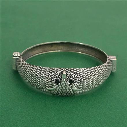 Openable Kada With Oxidised Plating
