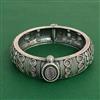 Openable Kada With Oxidised Plating