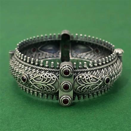 Openable Kada With Oxidised Plating