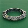 Openable Kada With Oxidised Plating