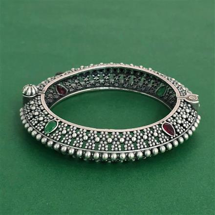 Openable Kada With Oxidised Plating