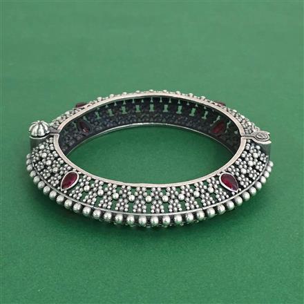 Openable Kada With Oxidised Plating