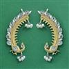 Oxidised Earcuff With 2 Tone Plating