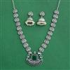 Classic Necklace With Oxidised Plating