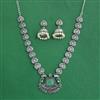 Classic Necklace With Oxidised Plating