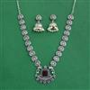 Classic Necklace With Oxidised Plating