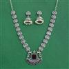 Classic Necklace With Oxidised Plating