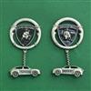 Classic Earring With Oxidised Plating