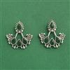 Classic Earring With Oxidised Plating