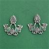 Classic Earring With Oxidised Plating