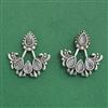 Classic Earring With Oxidised Plating
