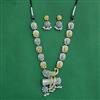 Oxidised Classic Necklace With 2 Tone Plating