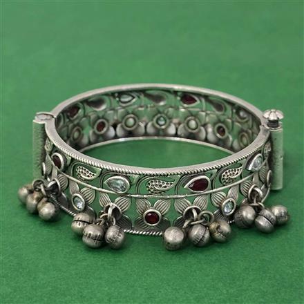 Openable Kada With Oxidised Plating