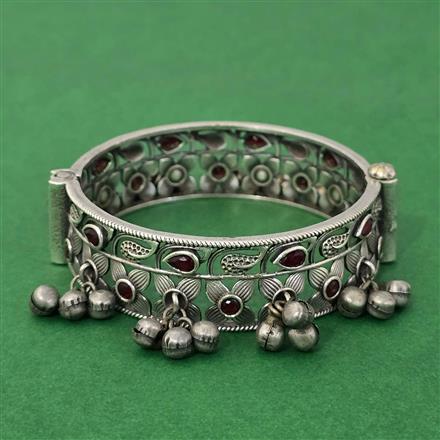 Openable Kada With Oxidised Plating