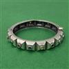 Openable Kada With Oxidised Plating